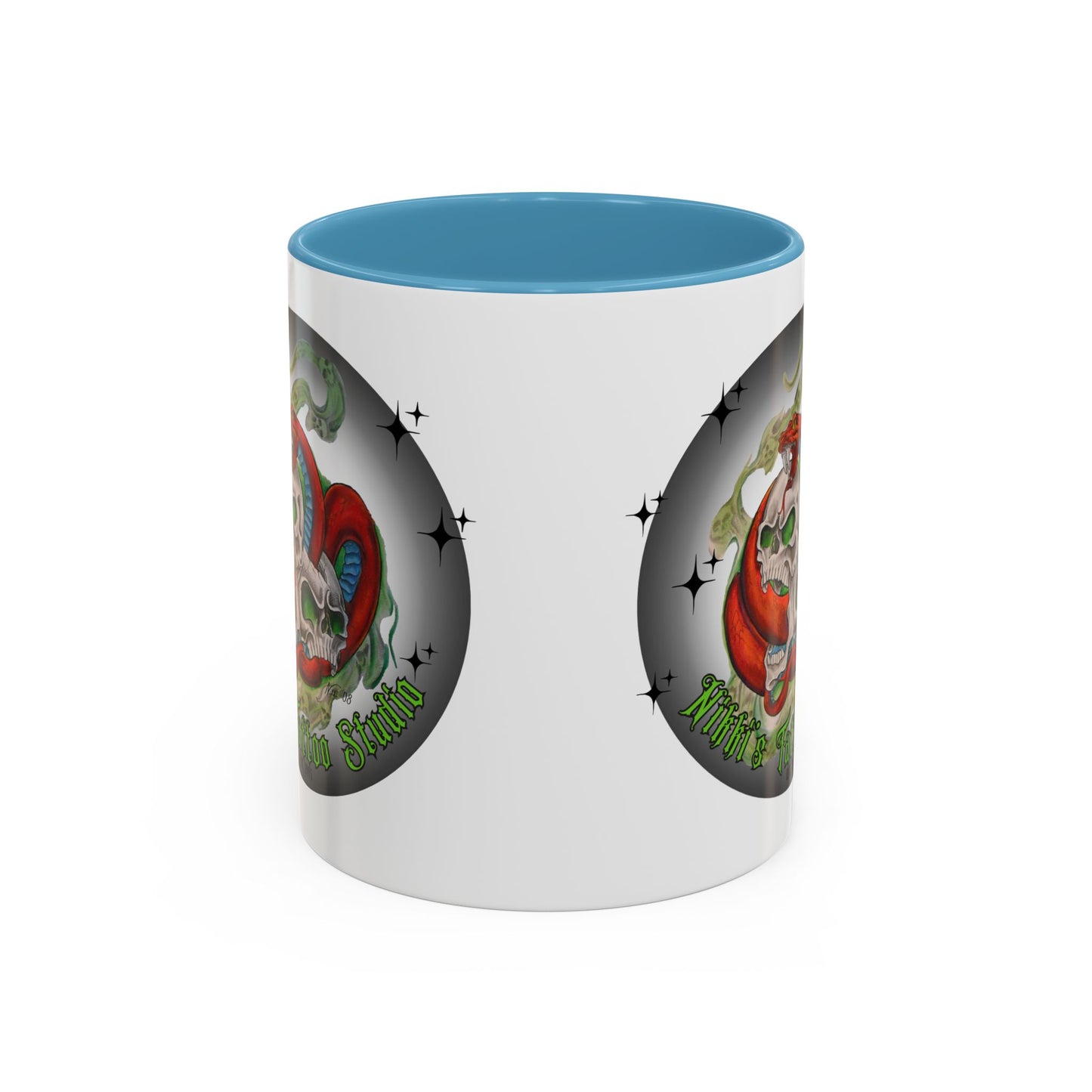 Mug - Nikki's Tattoo Studio (Skull & Snake)