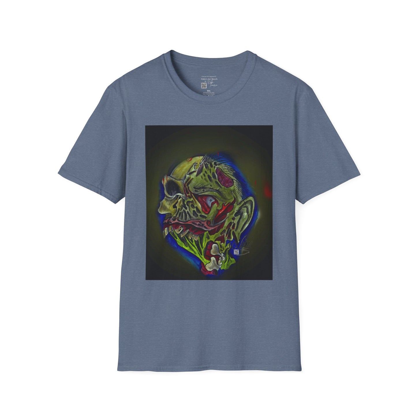 T-Shirt Unisex - Zombie King of the Dead by Nikki