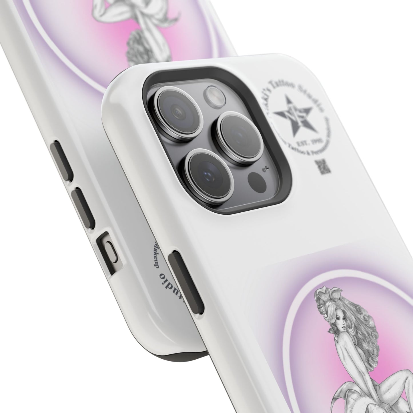 Phone Case: Pin Up Bunny Girl by Nikki