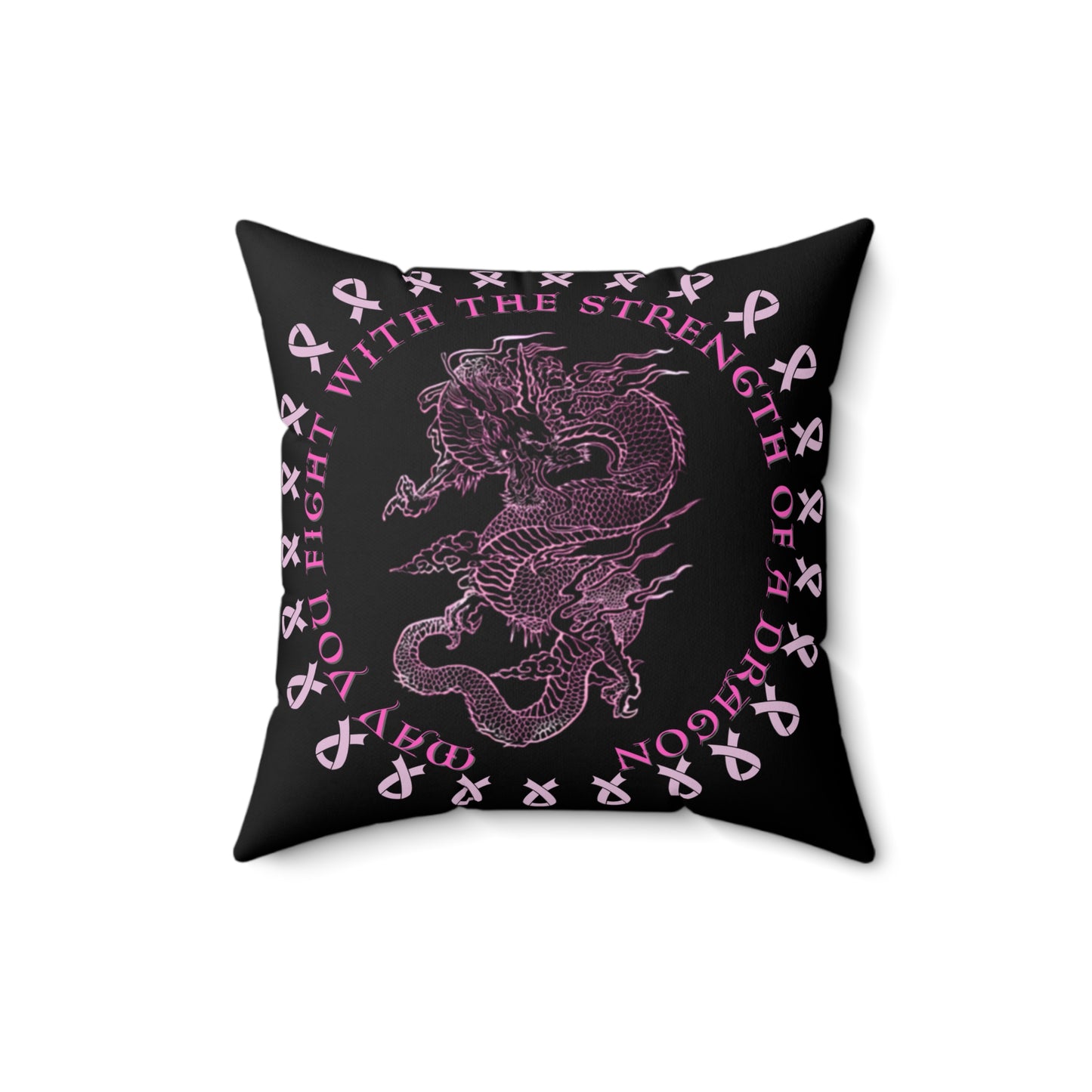 Pillow - Dragon Strength (Black)