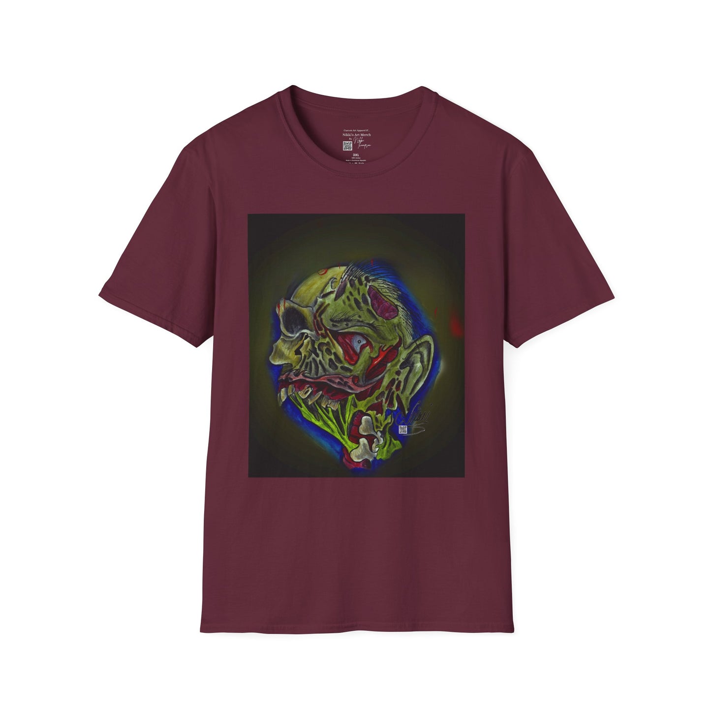 T-Shirt Unisex - Zombie King of the Dead by Nikki
