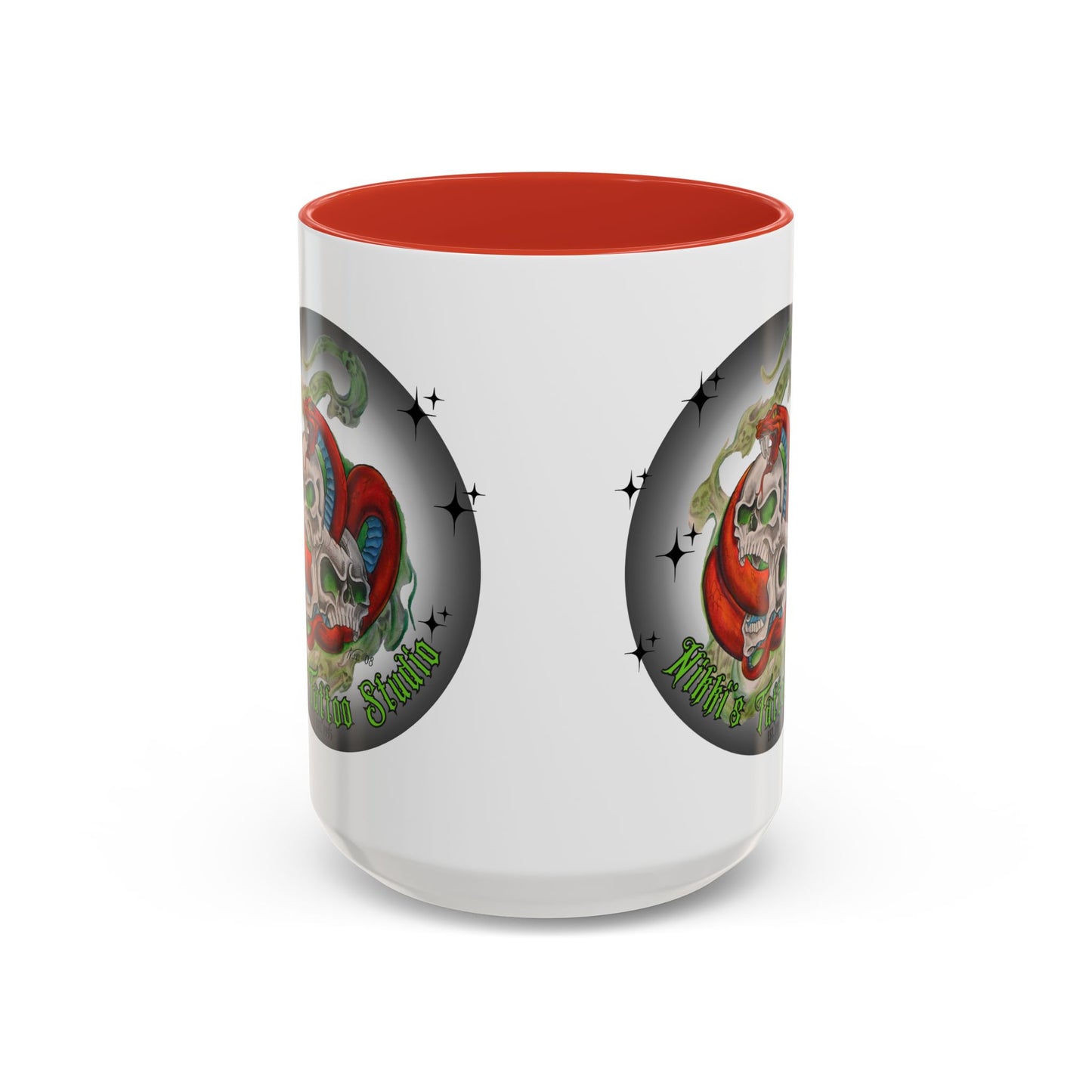 Mug - Nikki's Tattoo Studio (Skull & Snake)