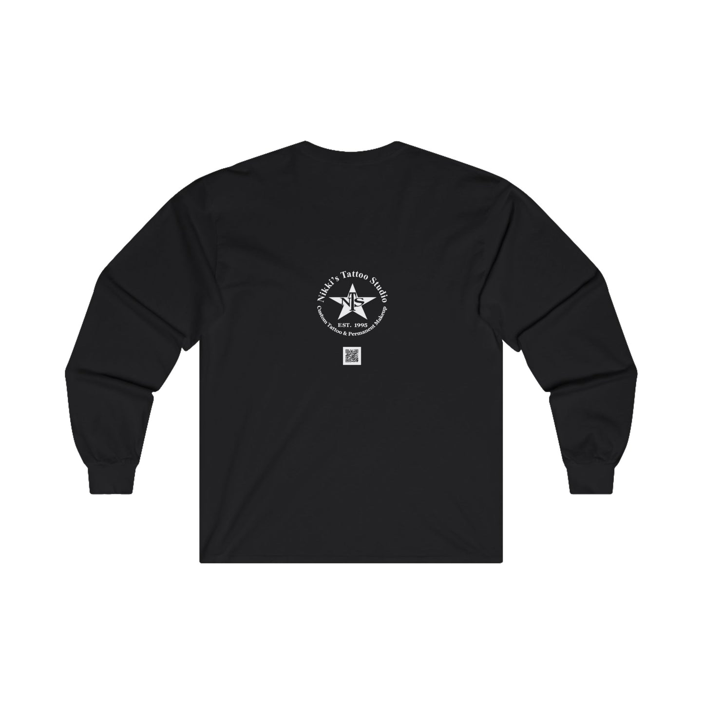 T-Shirt Long Sleeved - Nikki's Tattoo Studio Collection featuring art by Nikki