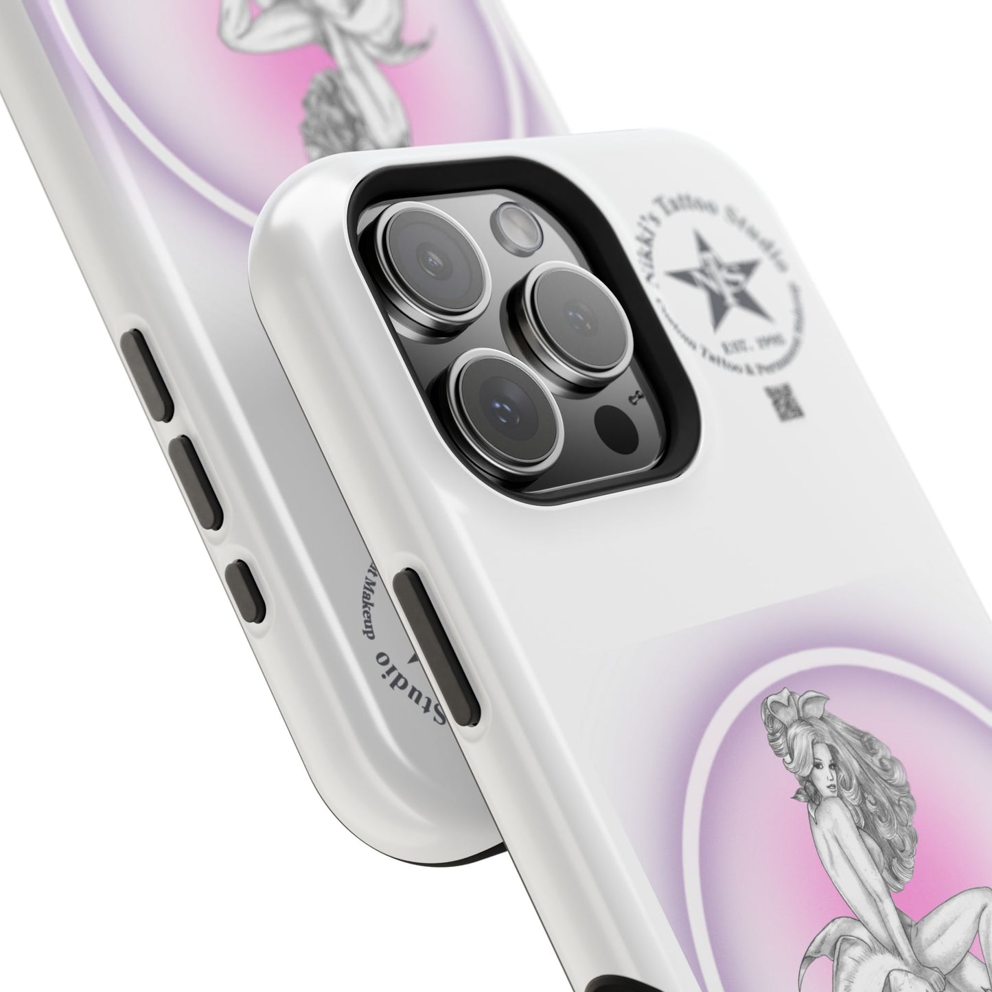 Phone Case: Pin Up Bunny Girl by Nikki