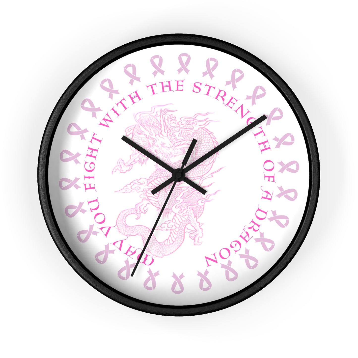 Wall Clock - Dragon Strength by Nikki