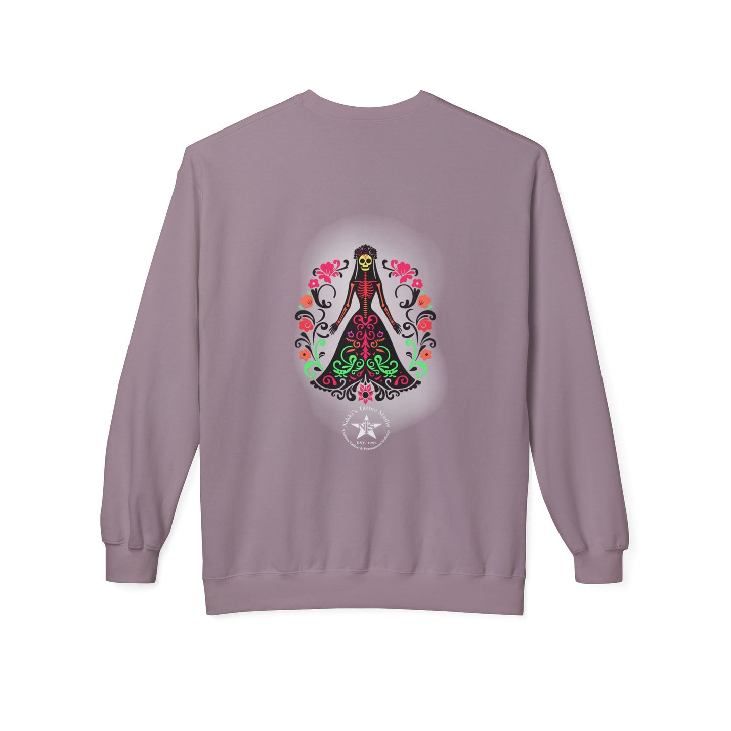 Sweatshirt - Day of the Dead Beautiful Art by Nikki
