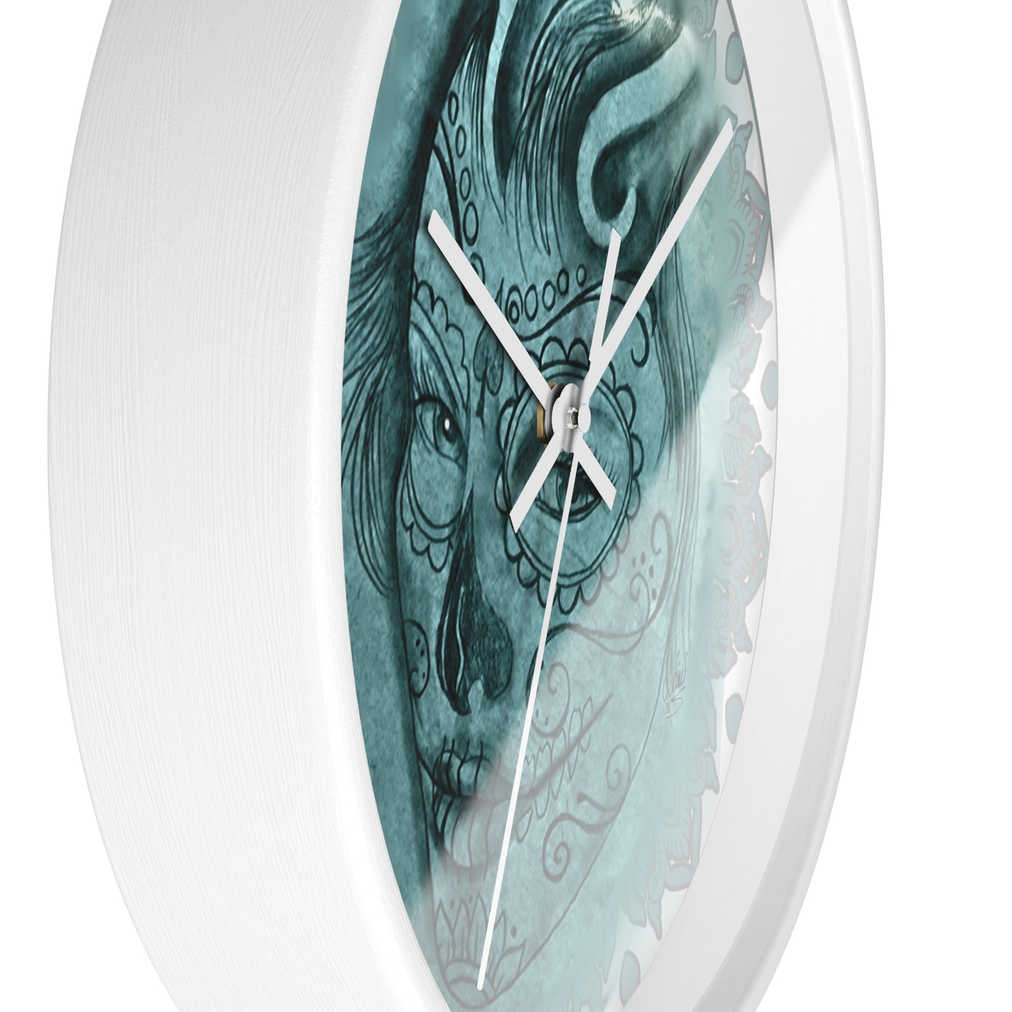 Wall Clock - Beautiful Face by Nikki