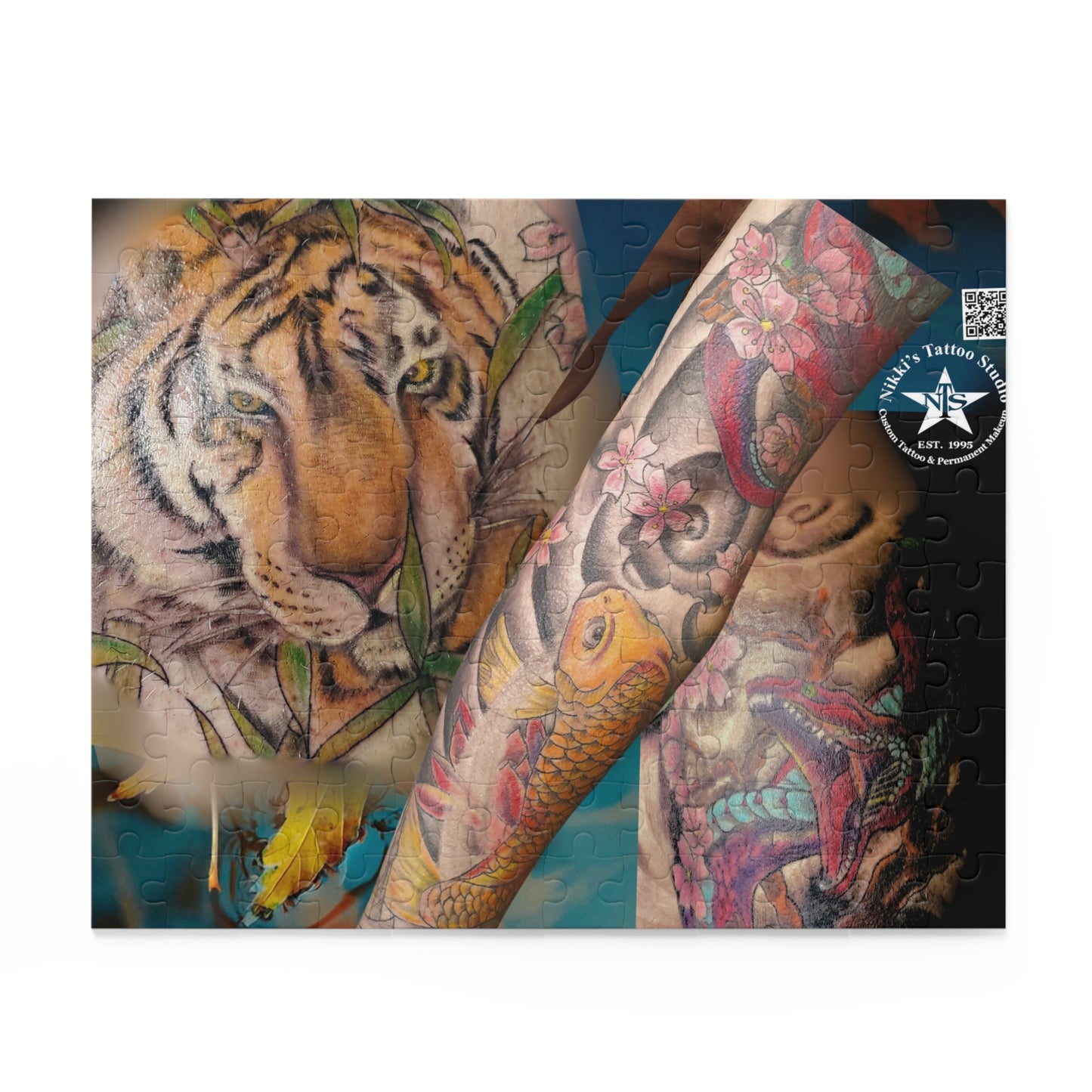 Puzzle Game: Tiger Tattoo by Nikki