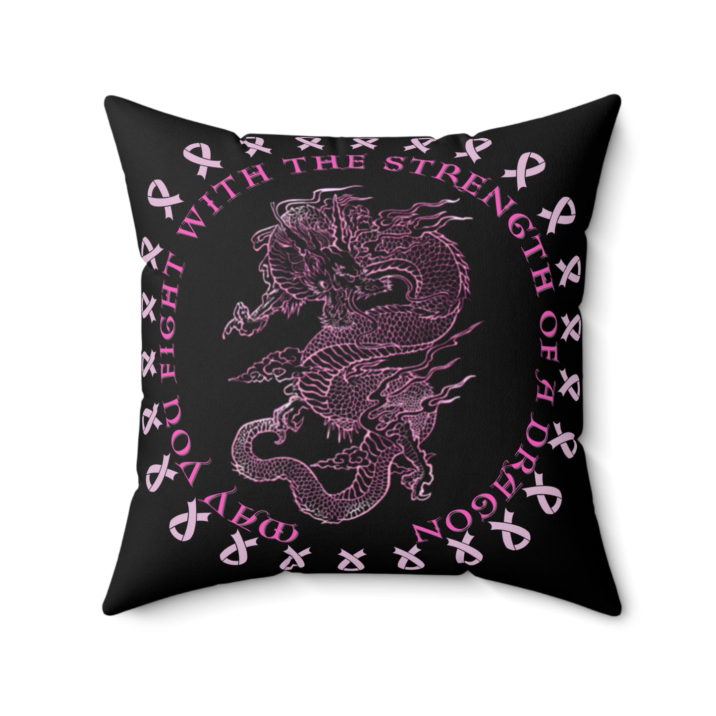 Pillow - Dragon Strength (Black)