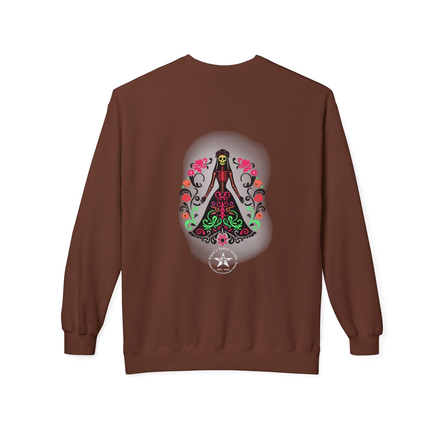 Sweatshirt - Day of the Dead Beautiful Art by Nikki