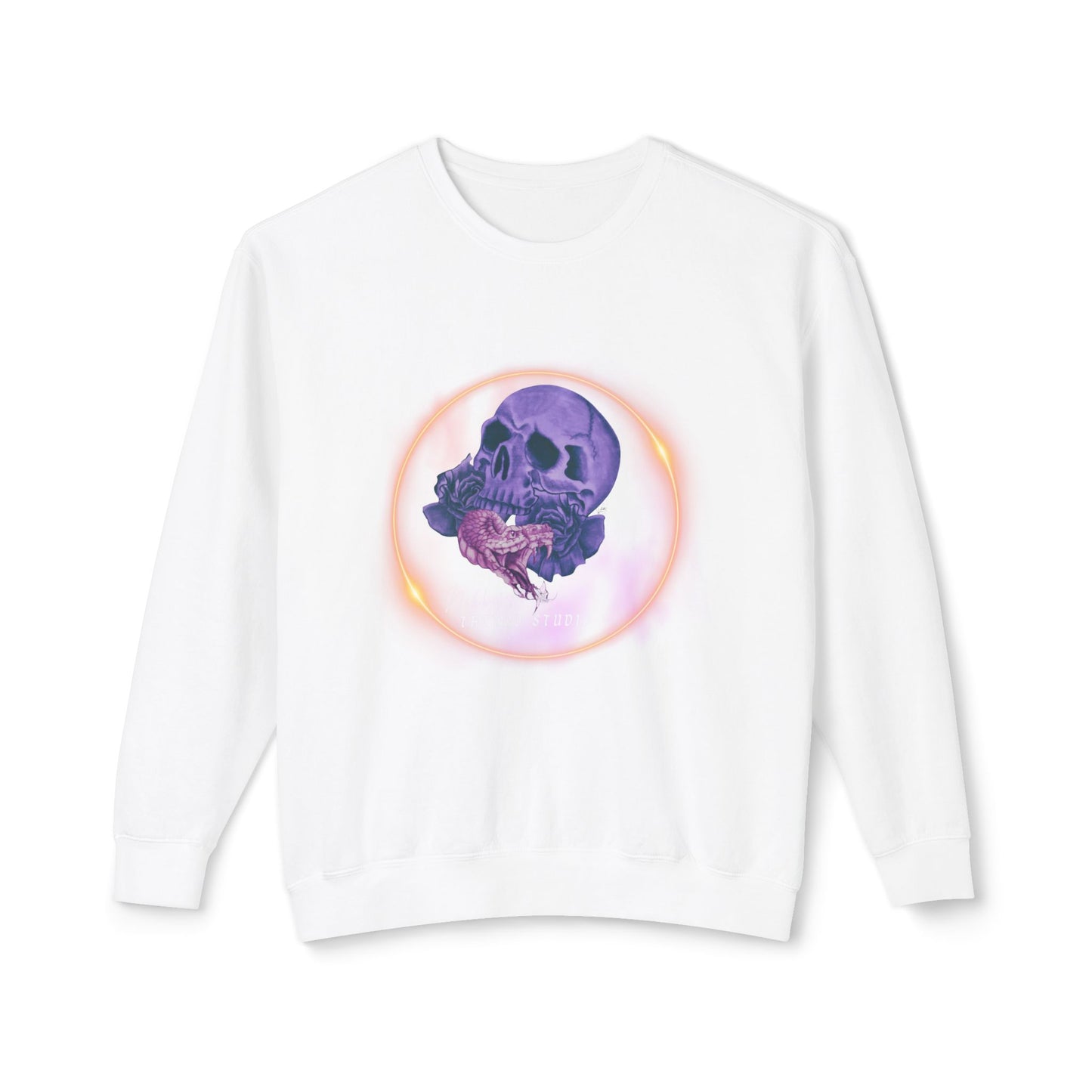 Sweatshirt - Nikki's Tattoo Studio Collection Skull & Snake