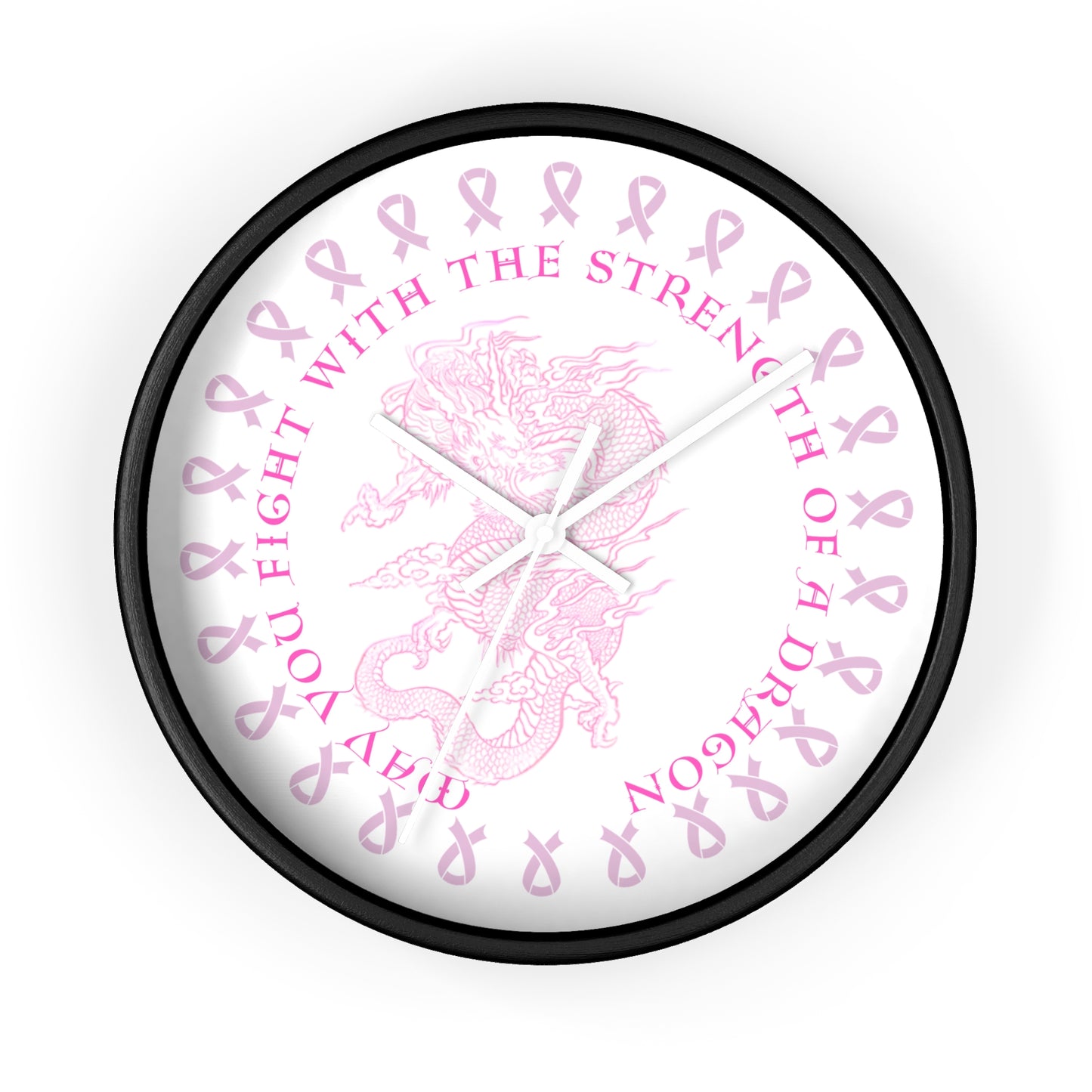 Wall Clock - Dragon Strength by Nikki