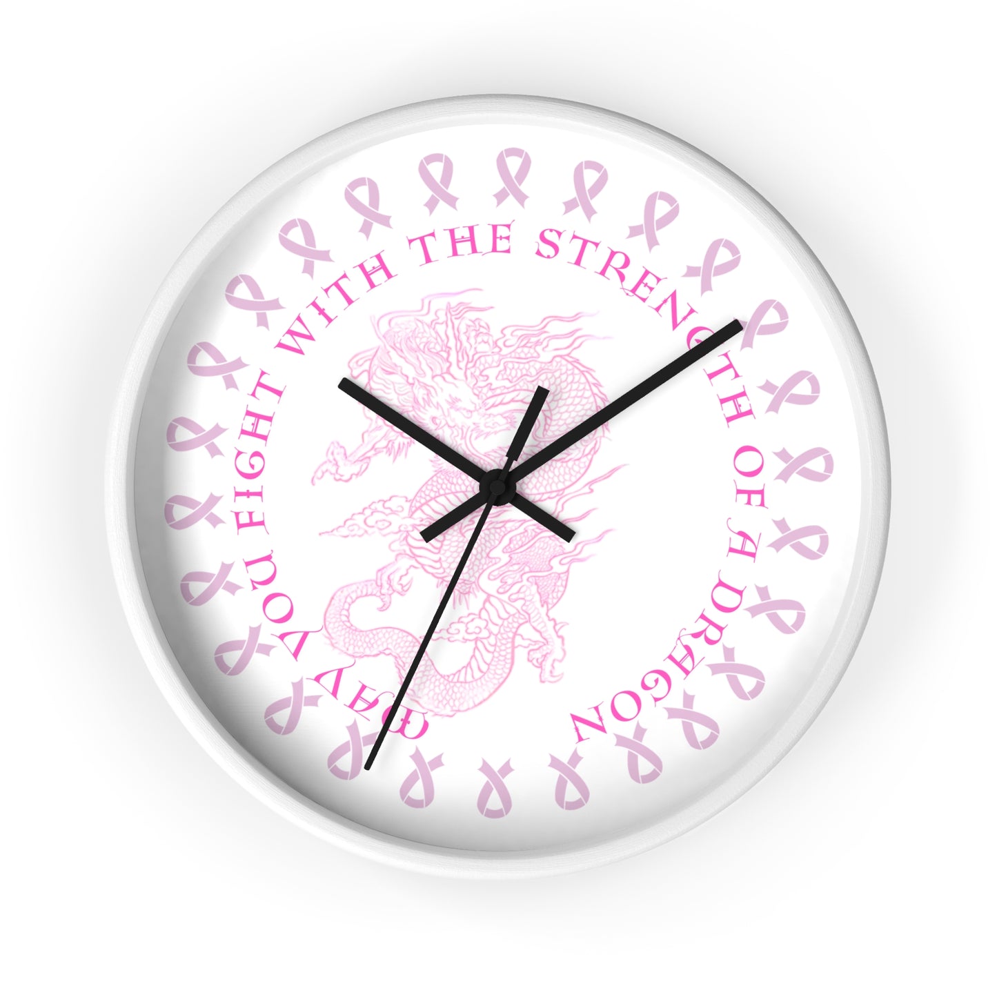 Wall Clock - Dragon Strength by Nikki