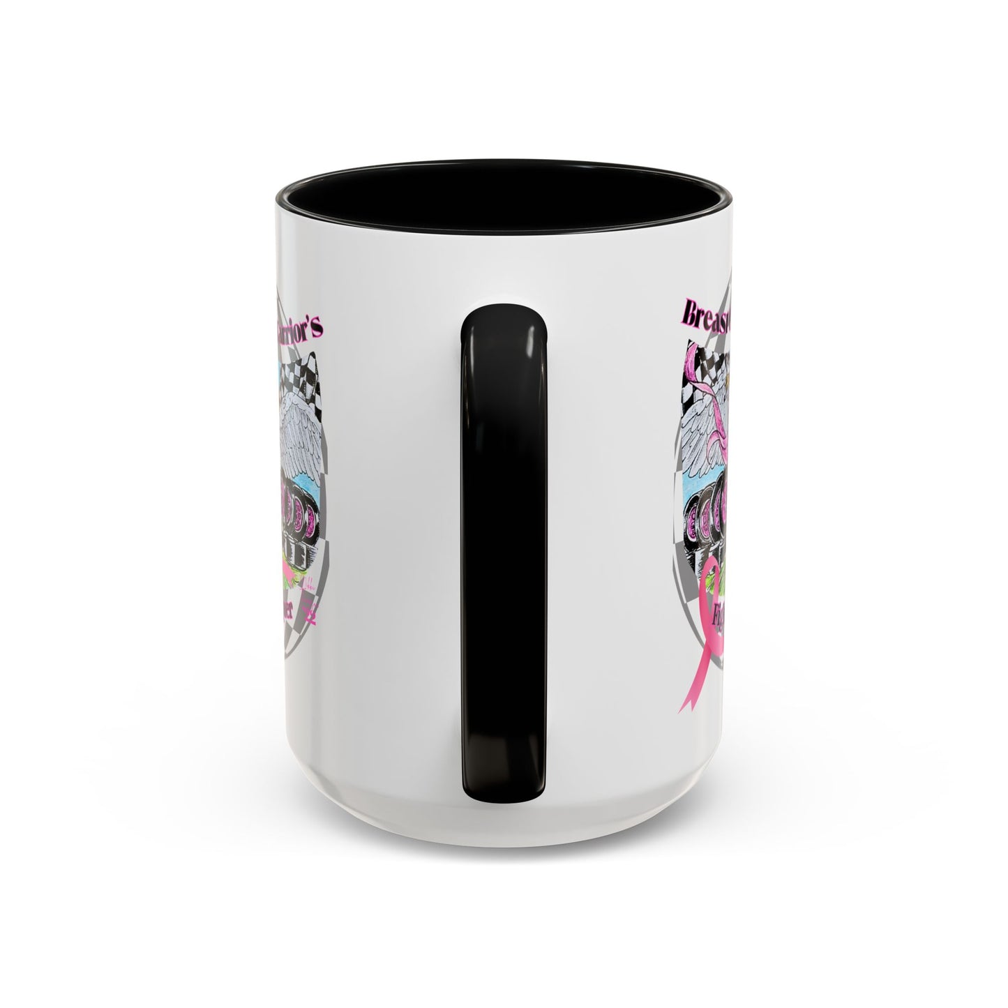 Mug - Breast Cancer Warrior by Nikki