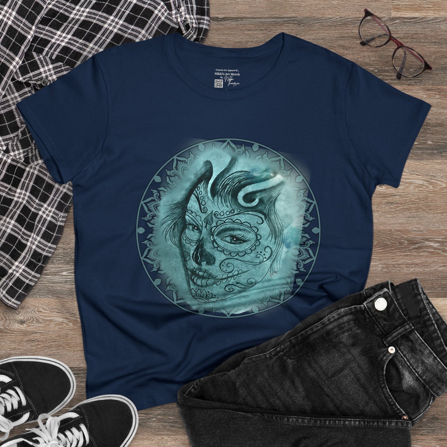 T-Shirt - Beautiful Face by Nikki