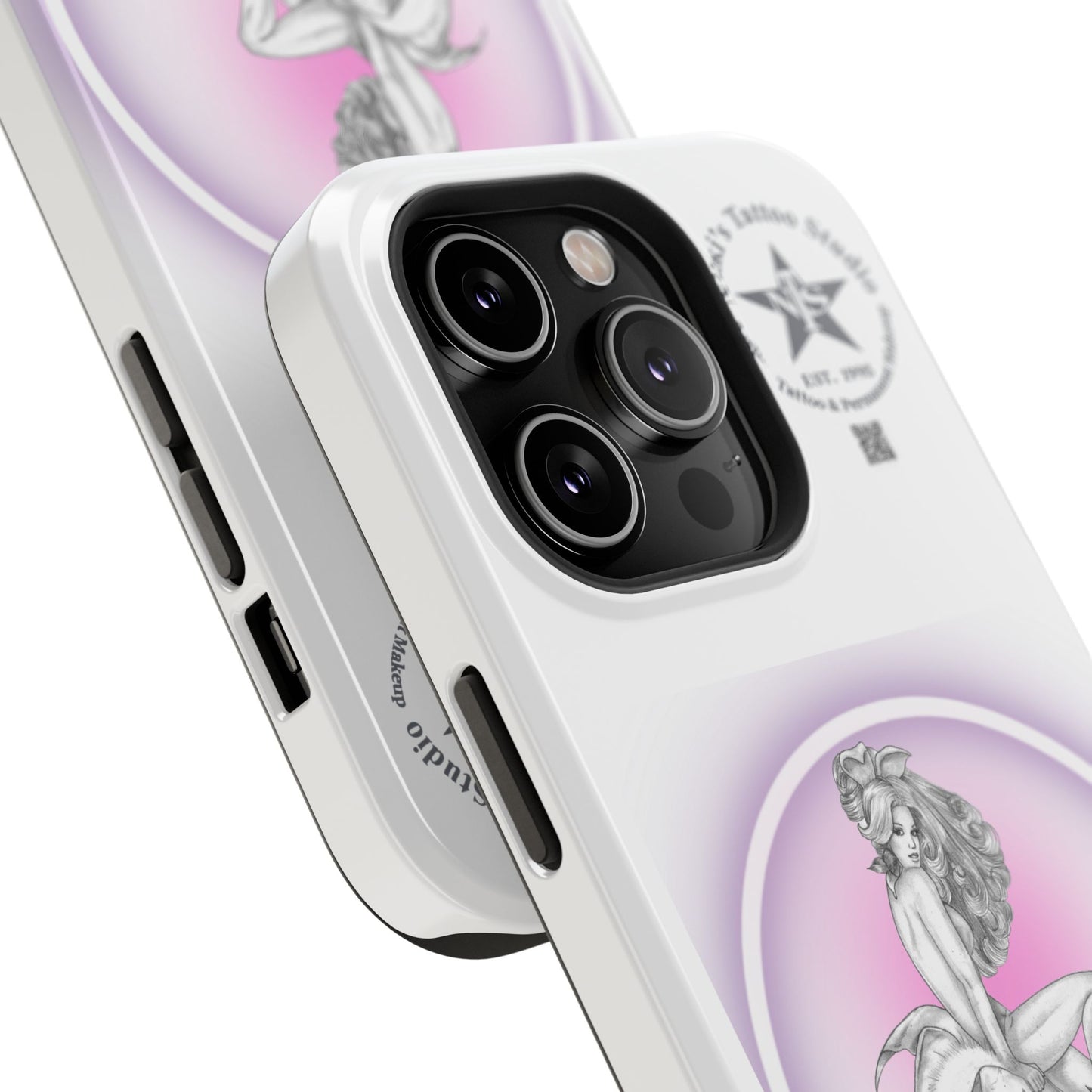 Phone Case: Pin Up Bunny Girl by Nikki