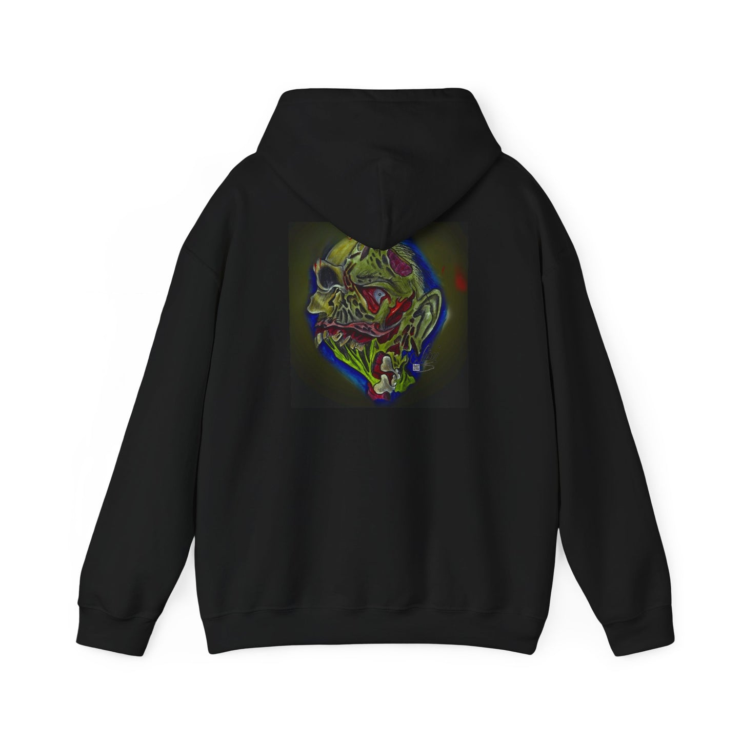 Sweatshirt Hoodie - Zombie Skull King of the Dead by Nikki