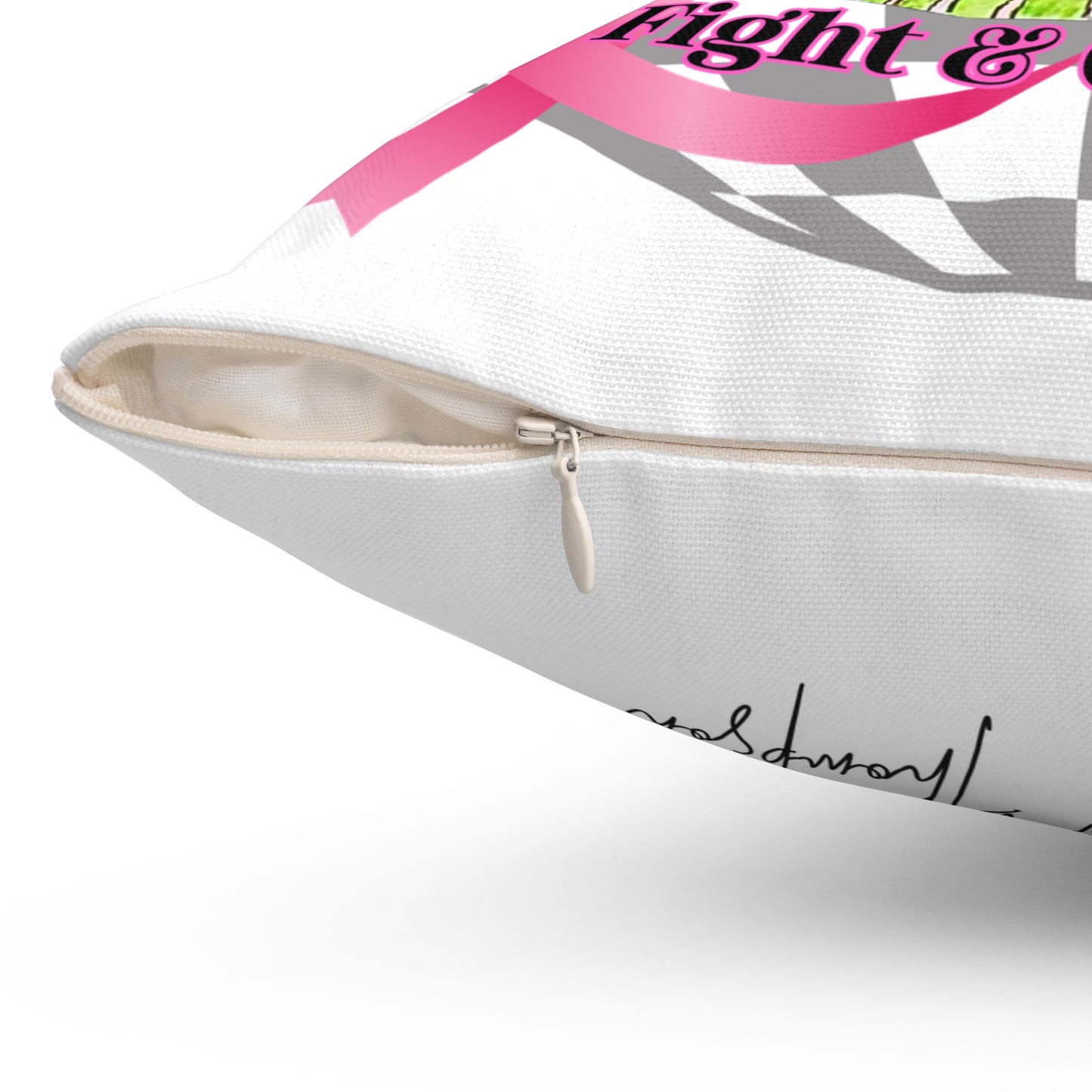 Pillow - Breast Cancer Warrior by Nikki