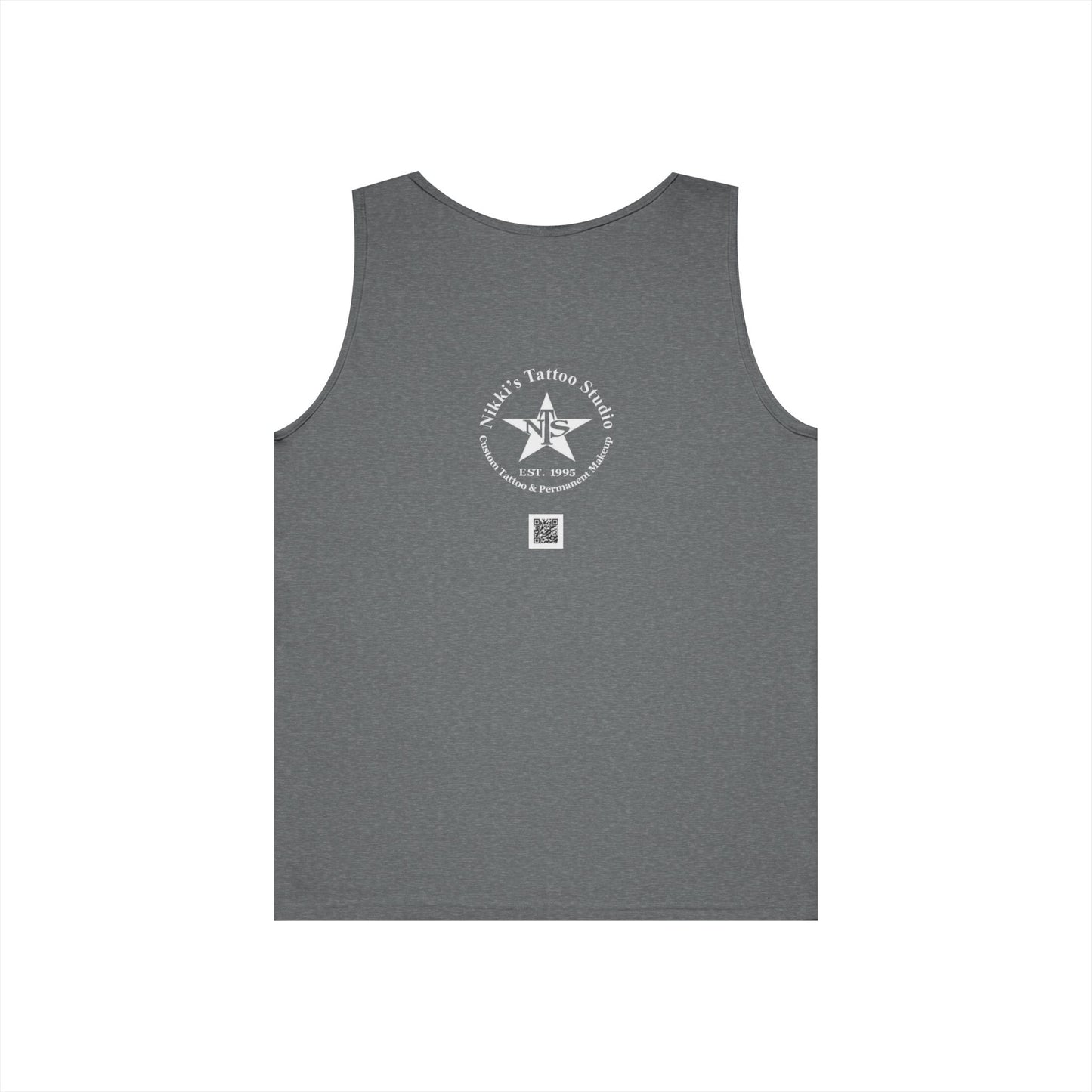 Tank Unisex - Nikki's Tattoo Studio Collection Snake and Skull