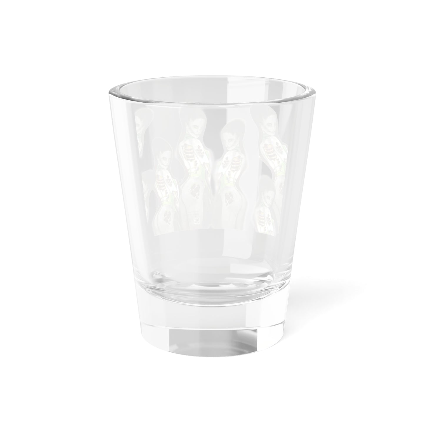 Shot Glass - Zombie Lady by Nikki