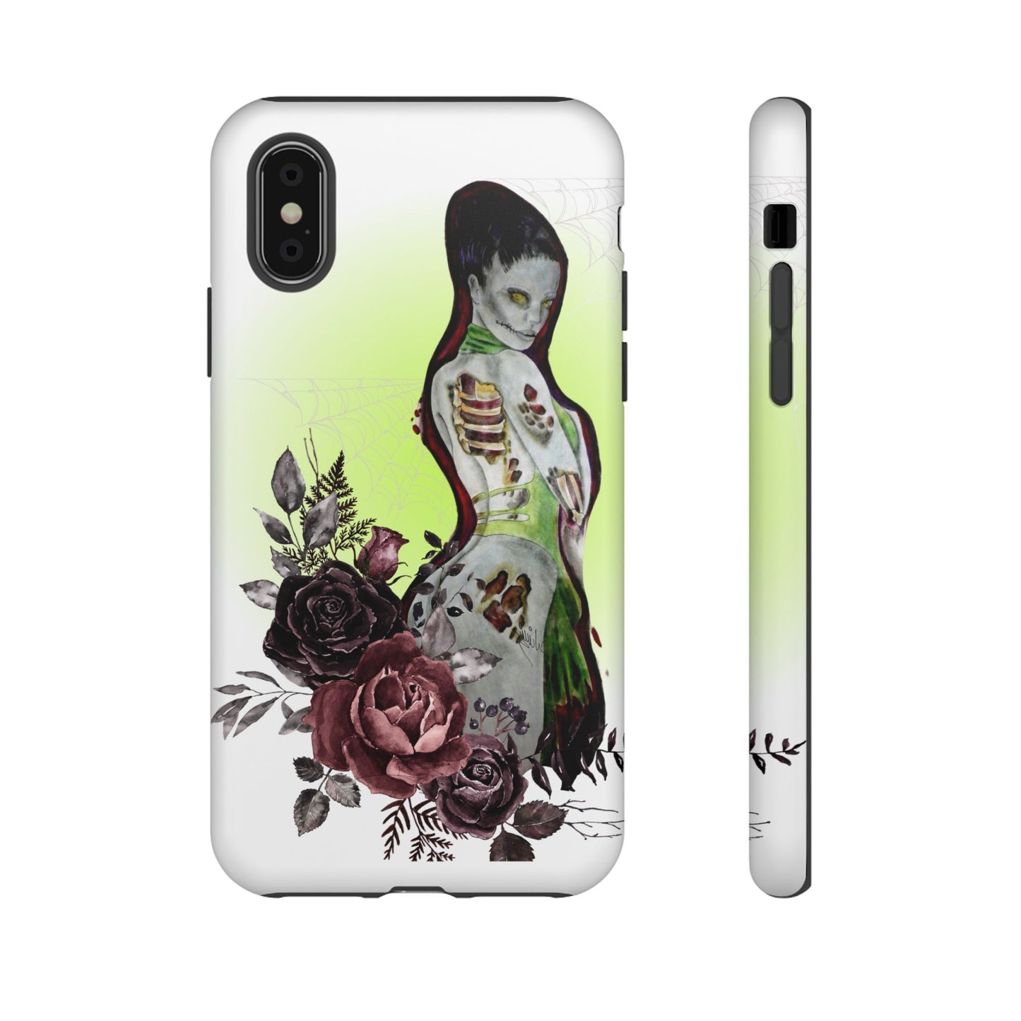Phone Cases - Zombie Lady by Nikki
