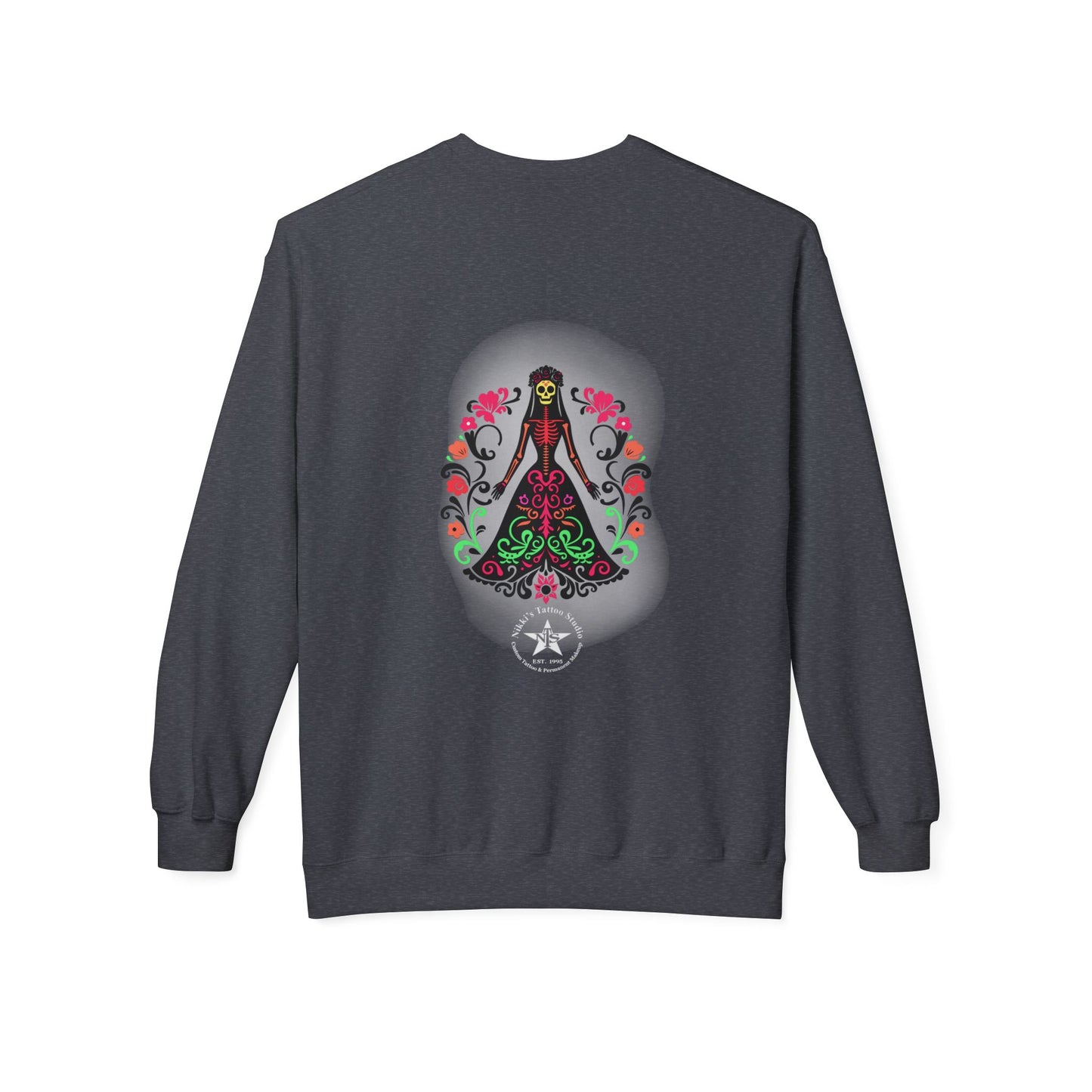 Sweatshirt - Day of the Dead Beautiful Art by Nikki