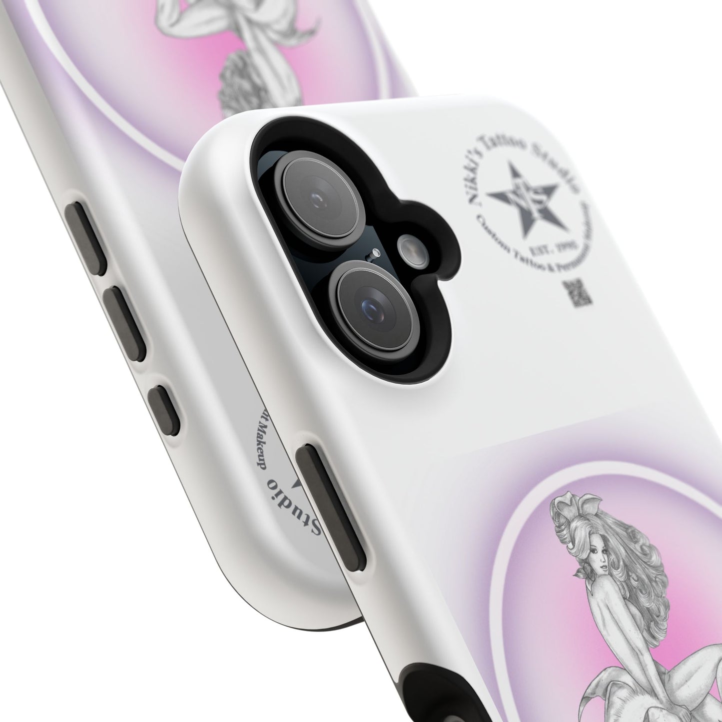 Phone Case: Pin Up Bunny Girl by Nikki