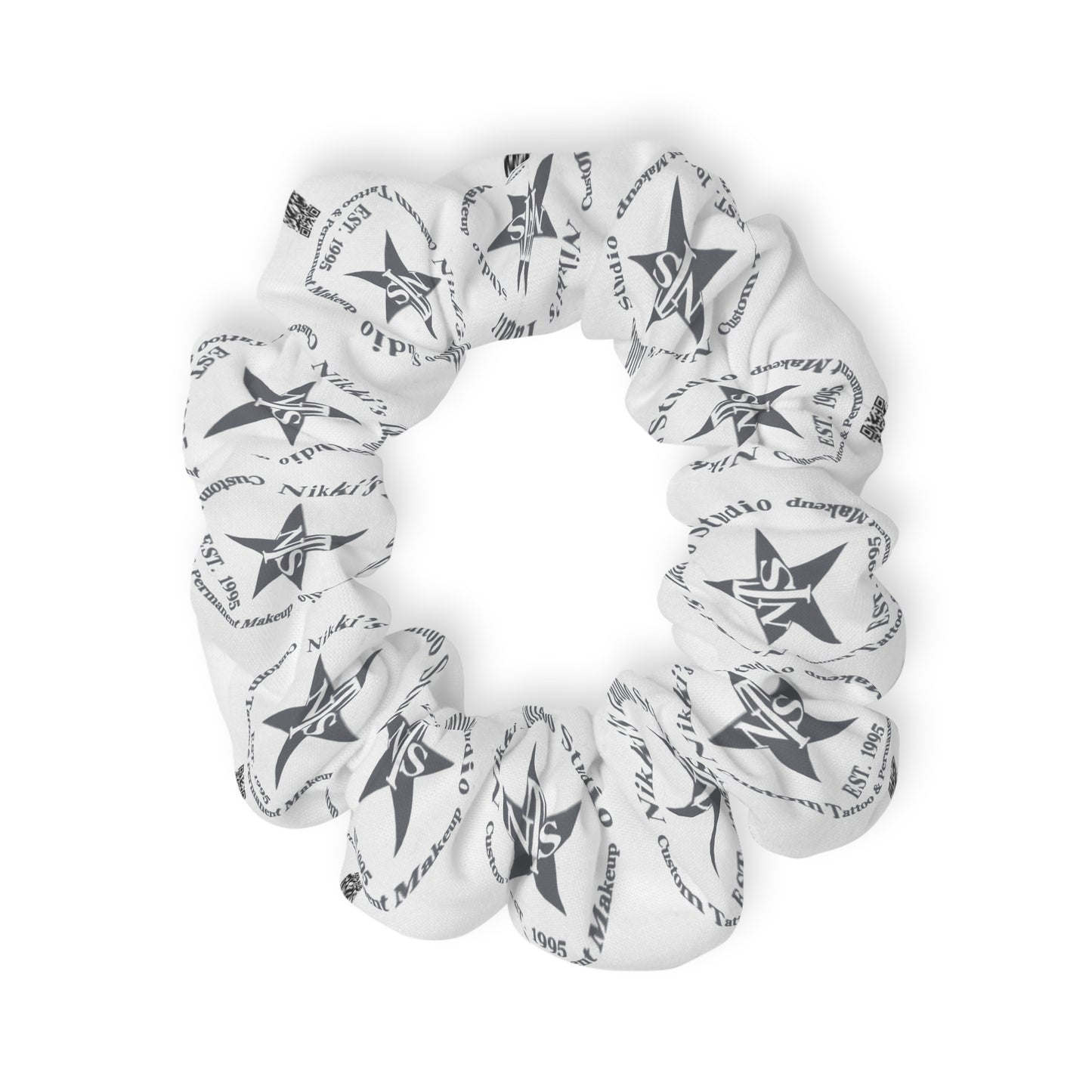 Nikki's Tattoo Studio brand Scrunchie