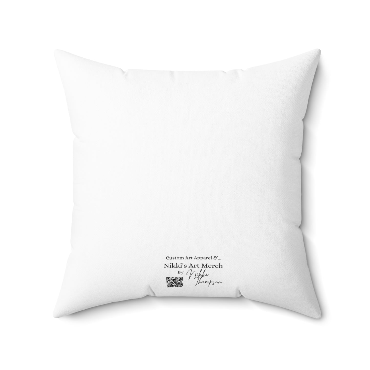 Pillow (White) - Dragon Strength by Nikki