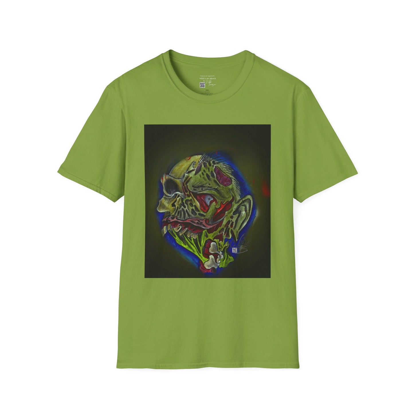 T-Shirt Unisex - Zombie King of the Dead by Nikki