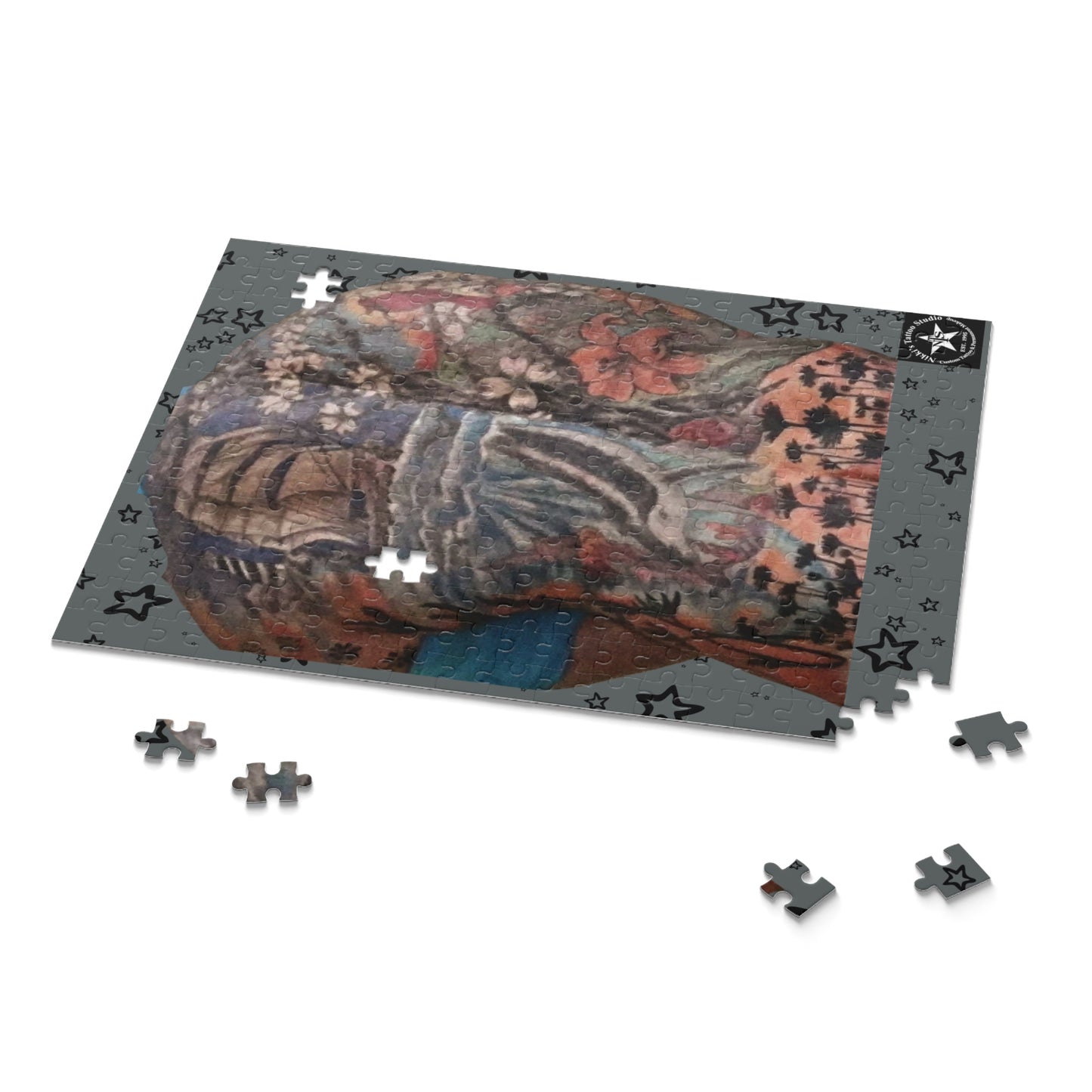 Puzzle Game: Back Tattoo by Nikki 14x11