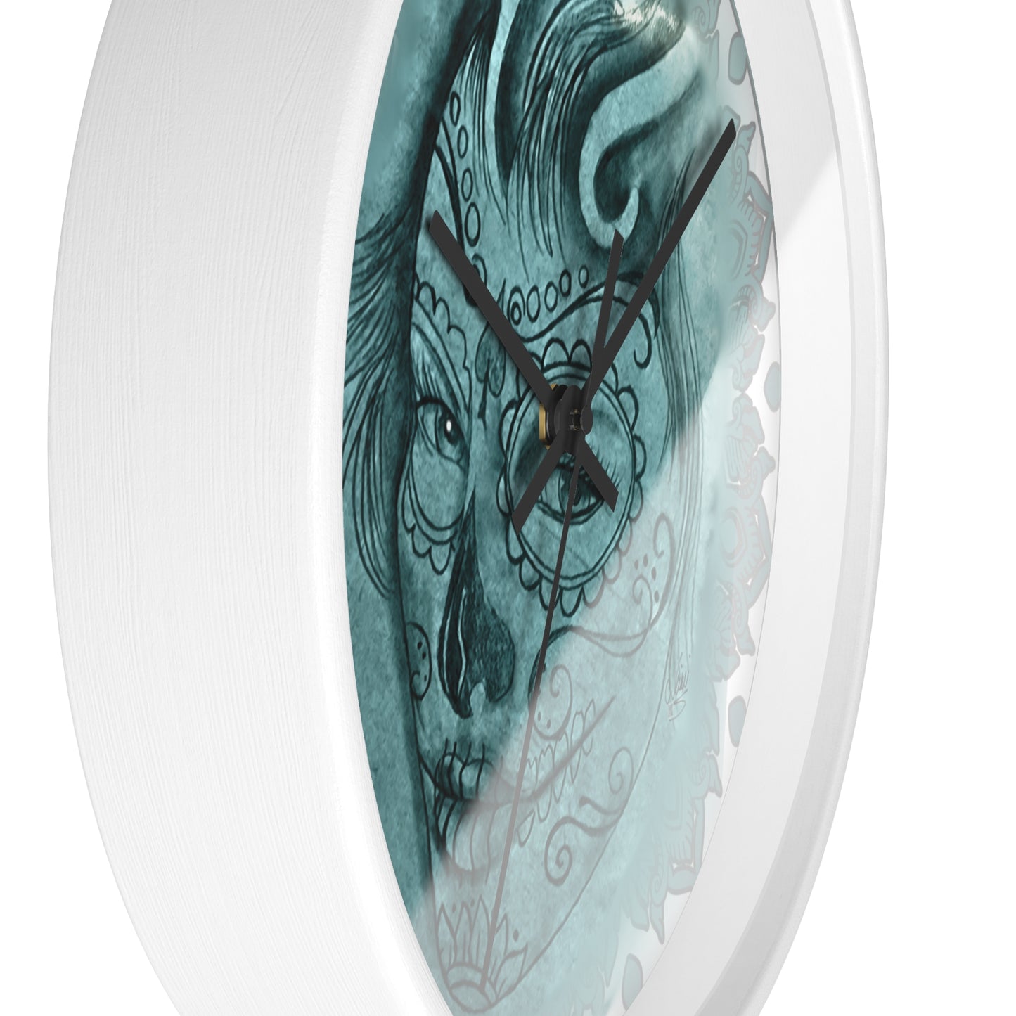 Wall Clock - Beautiful Face by Nikki