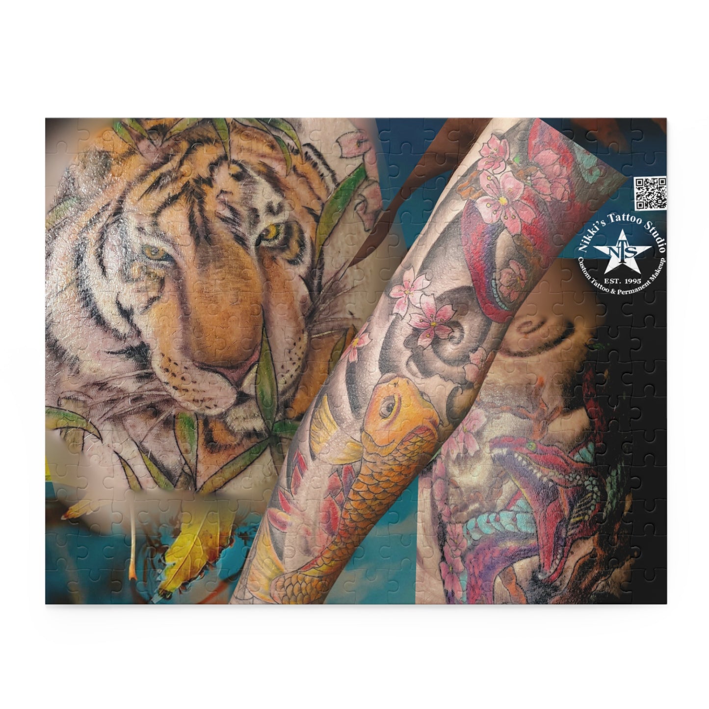 Puzzle Game: Tiger Tattoo by Nikki