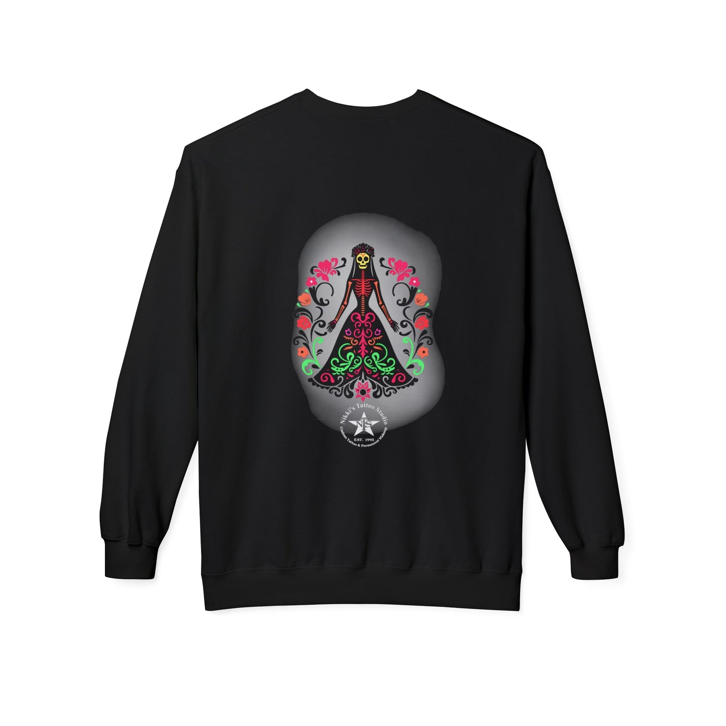 Sweatshirt - Day of the Dead Beautiful Art by Nikki