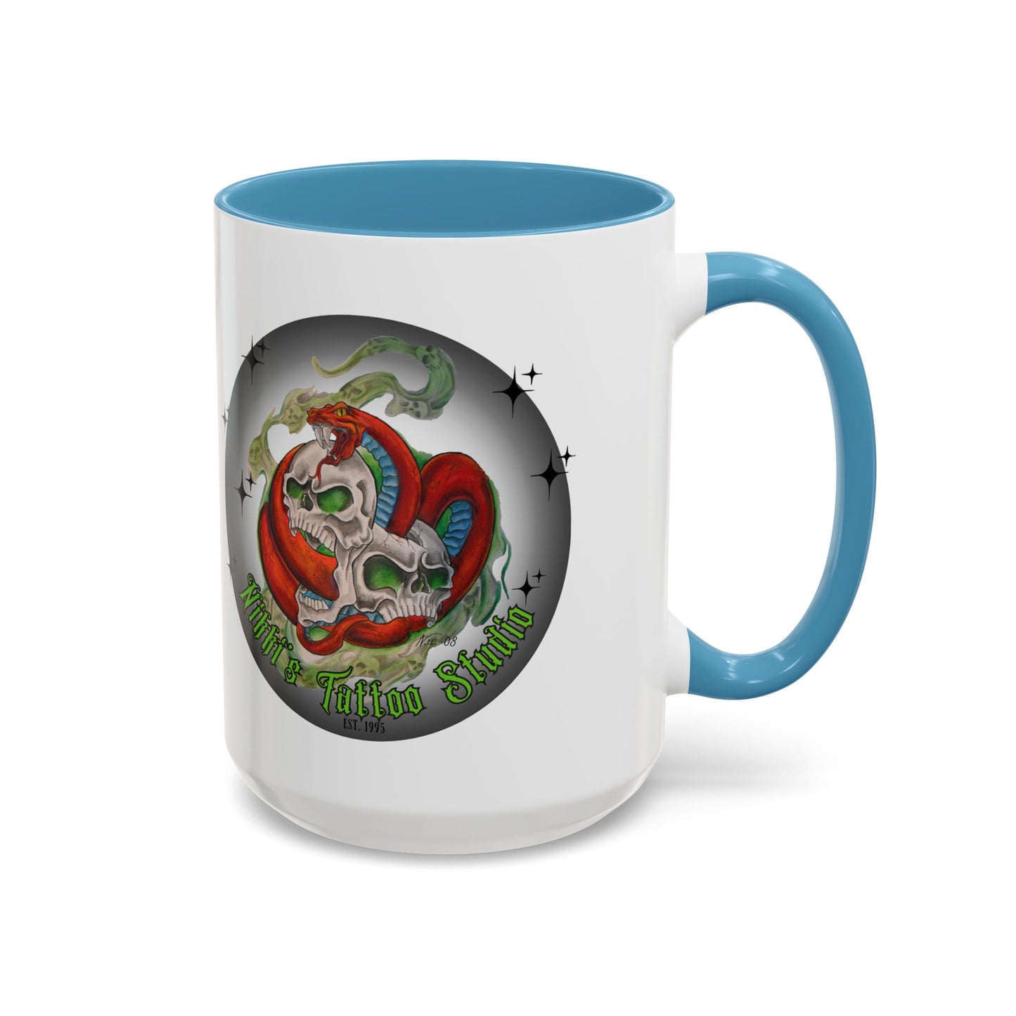 Mug - Nikki's Tattoo Studio (Skull & Snake)