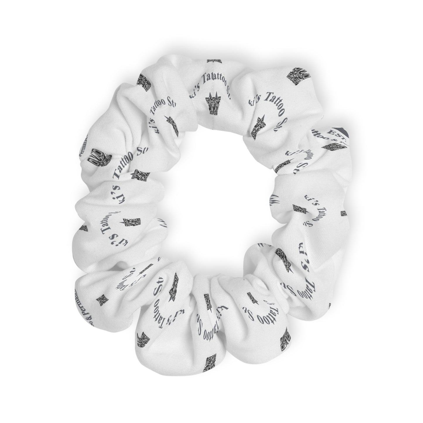 Nikki's Tattoo Studio brand Scrunchie