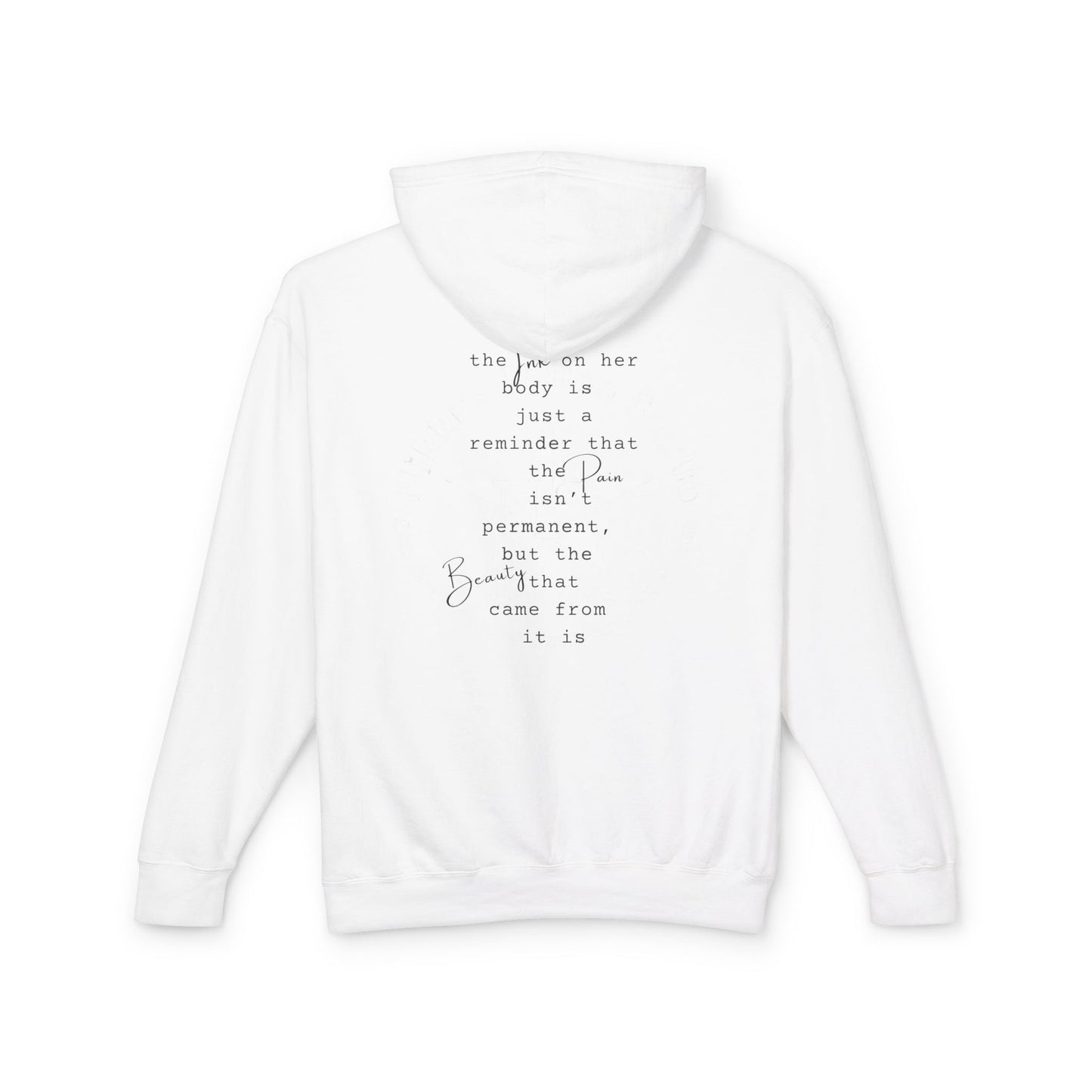 Sweatshirt Hoodie - Nikki's Peony art