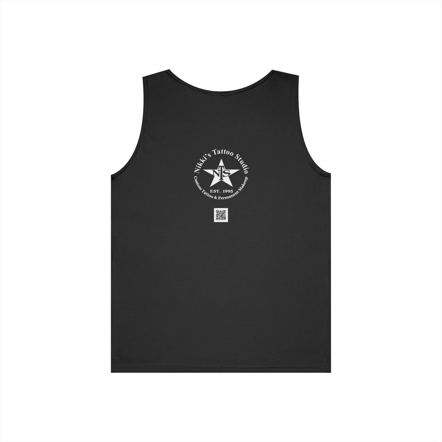 Tank Unisex - Nikki's Tattoo Studio Collection Snake and Skull