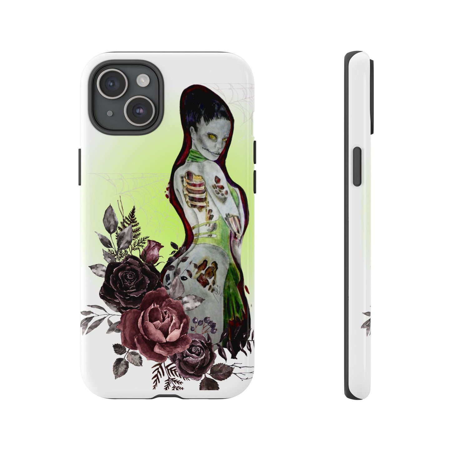 Phone Cases - Zombie Lady by Nikki