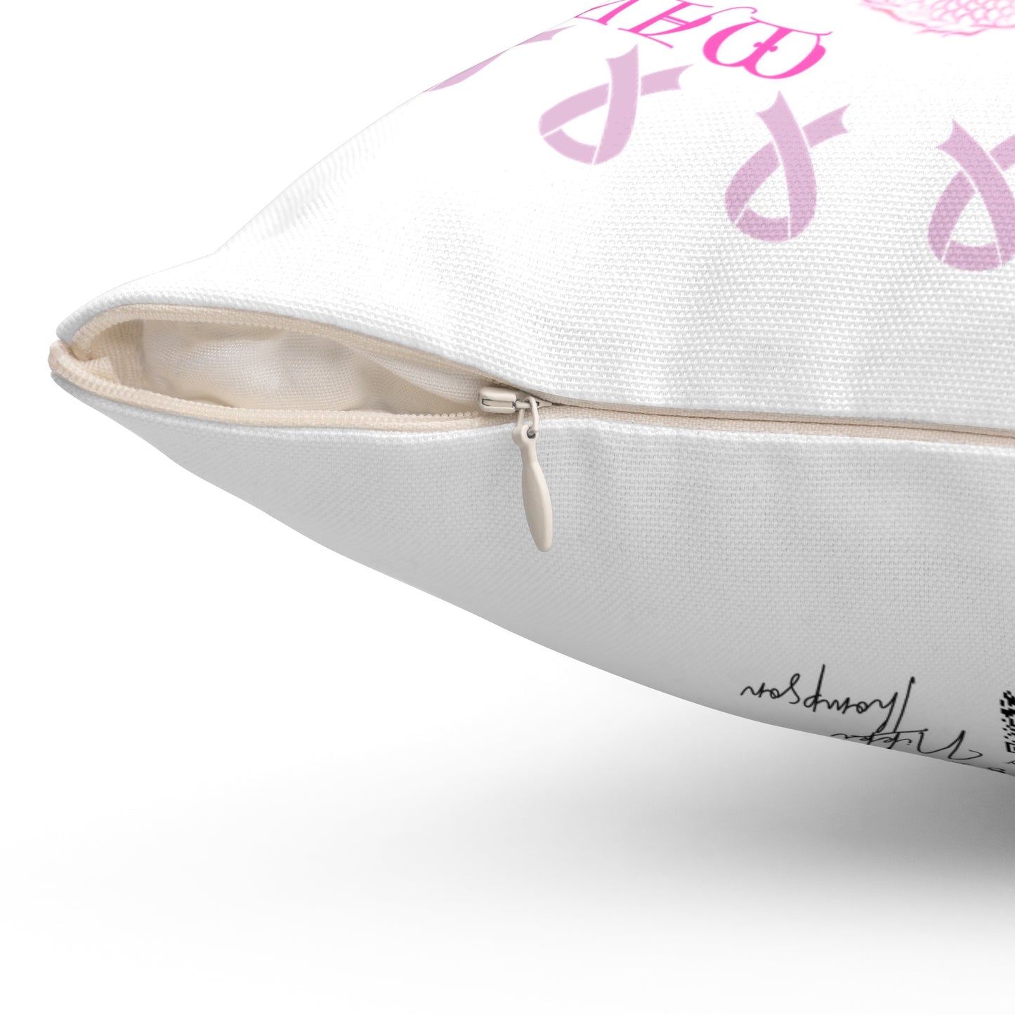 Pillow (White) - Dragon Strength by Nikki