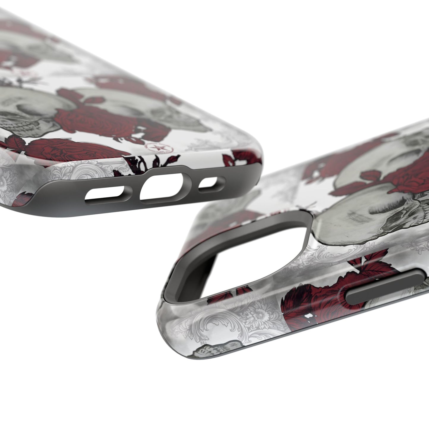 Skulls and Roses by Nikki - iPhone Case