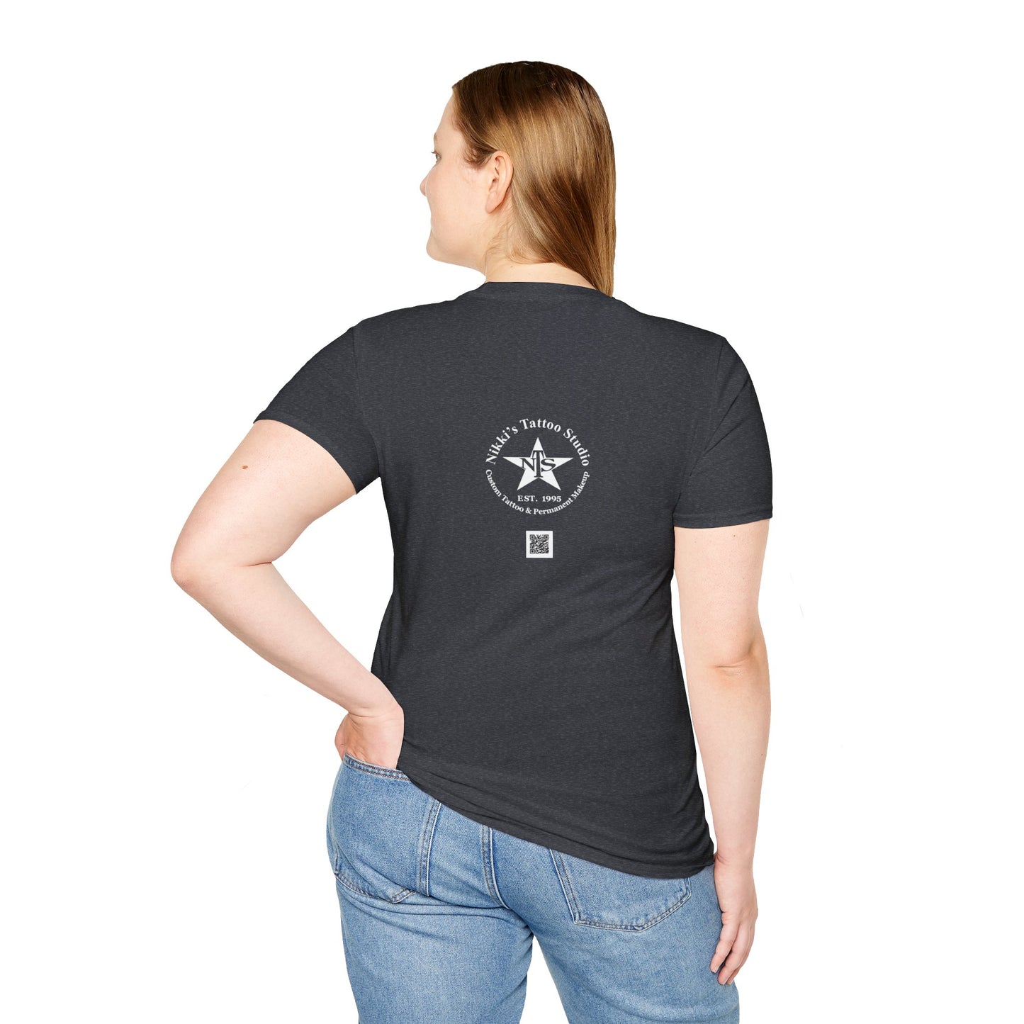 T-Shirt Unisex Softstyle - Sugar Skull and Skulls by Nikki