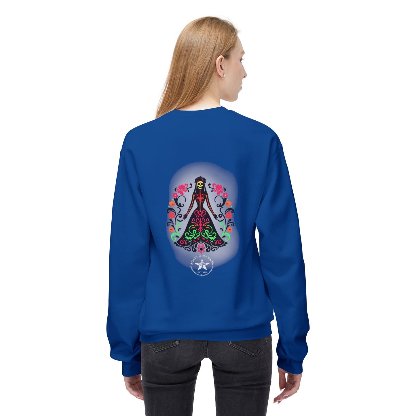 Sweatshirt - Day of the Dead Beautiful Art by Nikki