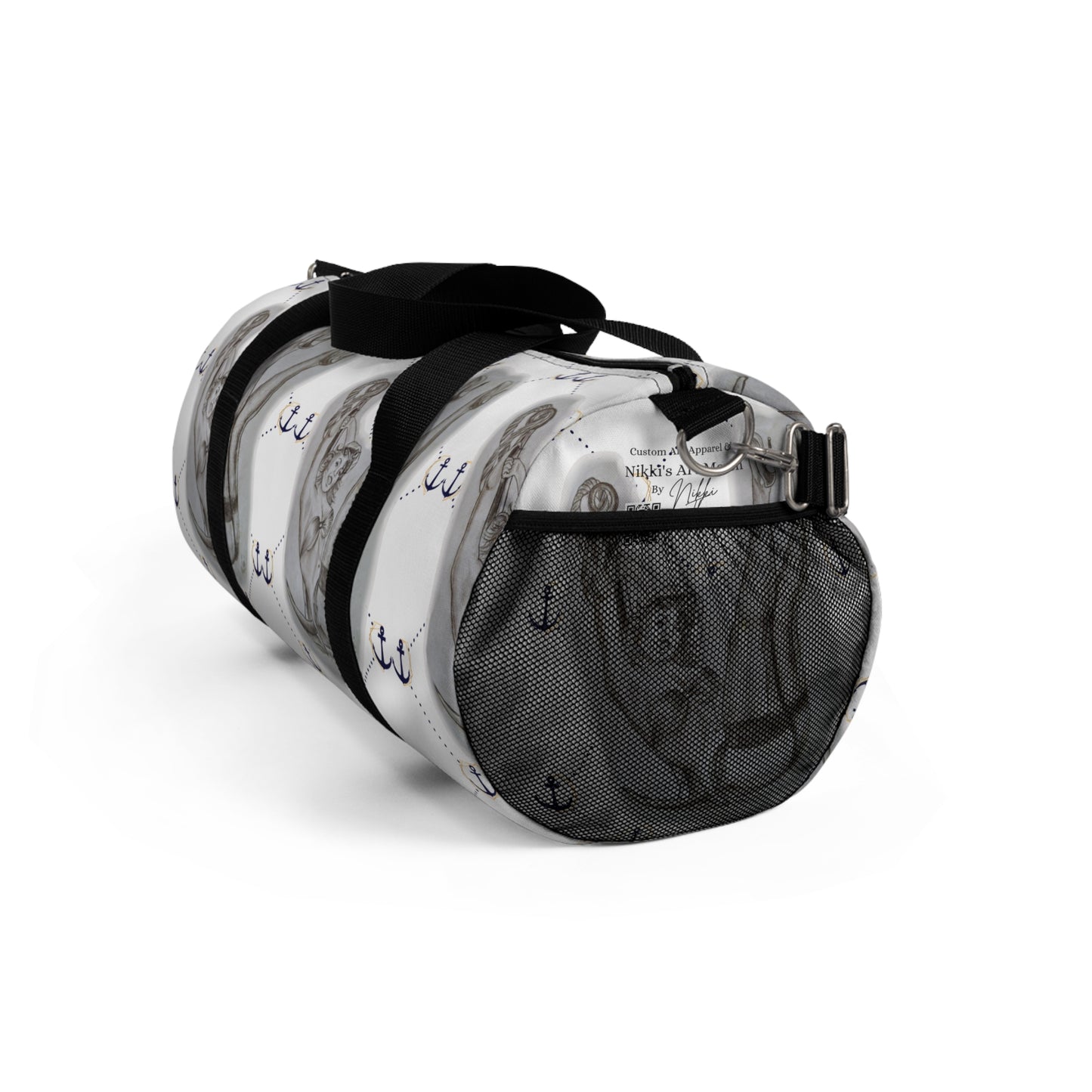 Duffel Bag - Pin Up Sailor Girl by Nikki