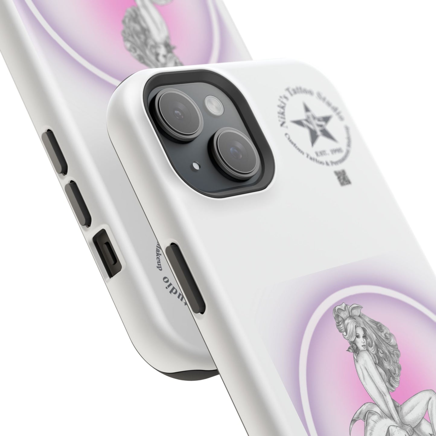 Phone Case: Pin Up Bunny Girl by Nikki