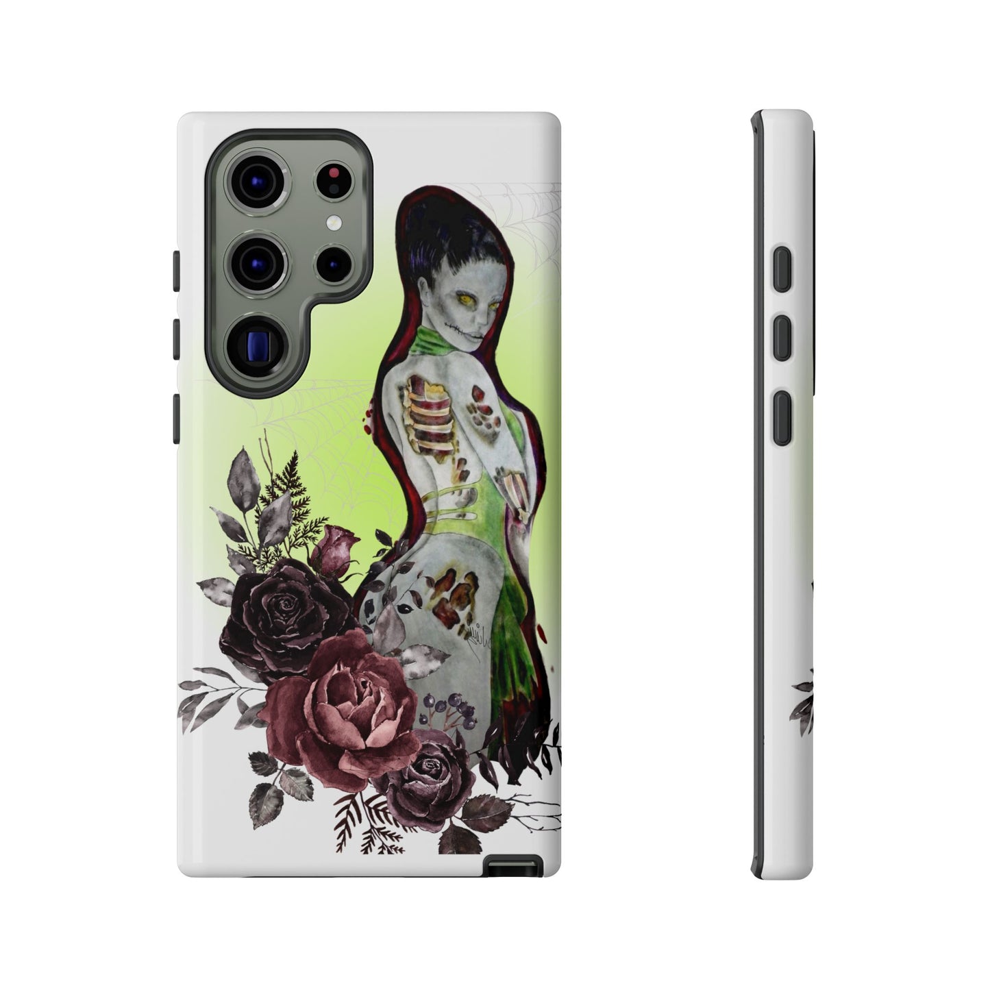 Phone Cases - Zombie Lady by Nikki