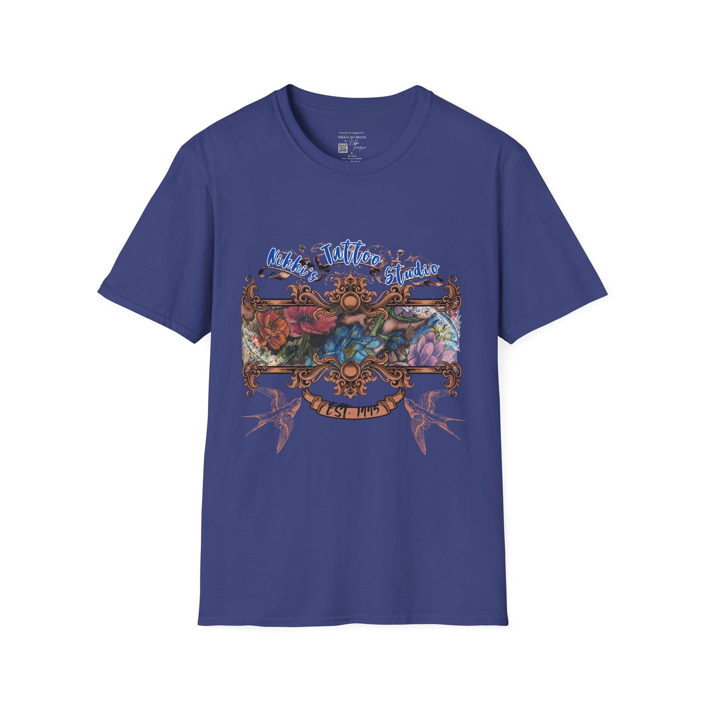 T-Shirt Unisex - Nikki's Tattoo Studio Art Collection by Nikki