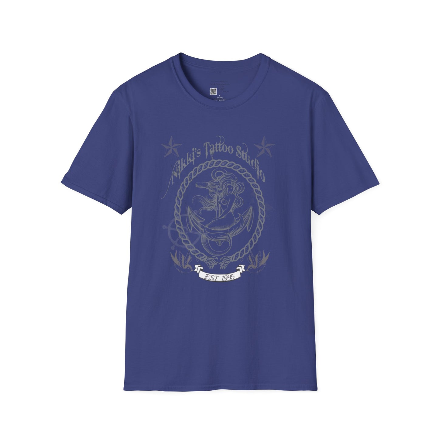 T-Shirt - Nikki's Tattoo Studio Mermaid by Nikki