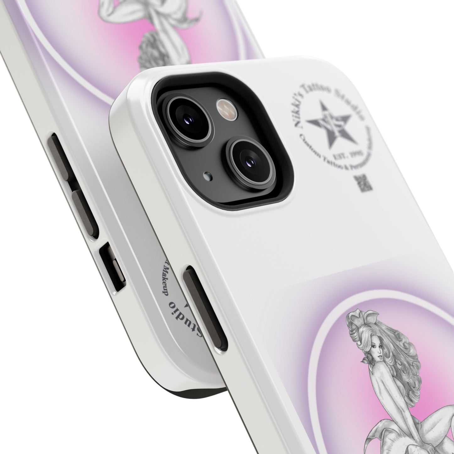 Phone Case: Pin Up Bunny Girl by Nikki