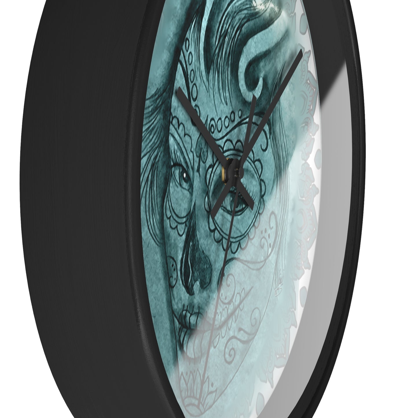 Wall Clock - Beautiful Face by Nikki